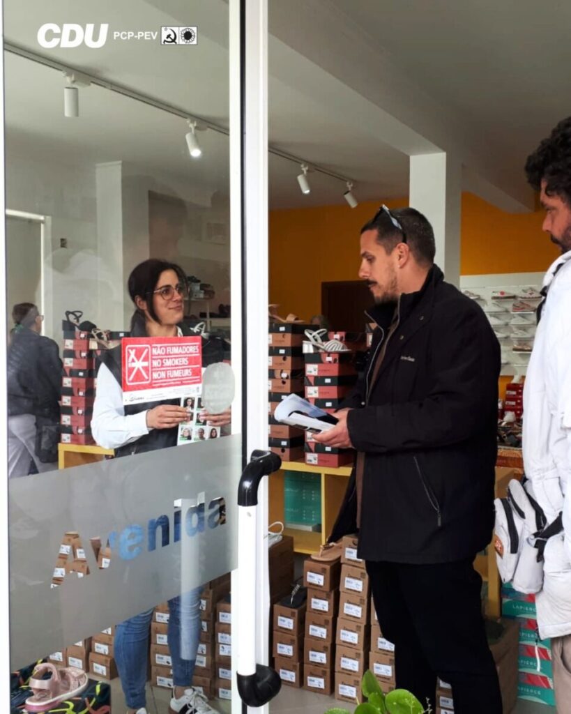  CDU Viseu diz que “é preciso dar mais força a quem defende os trabalhadores” - Jornal do Centro
