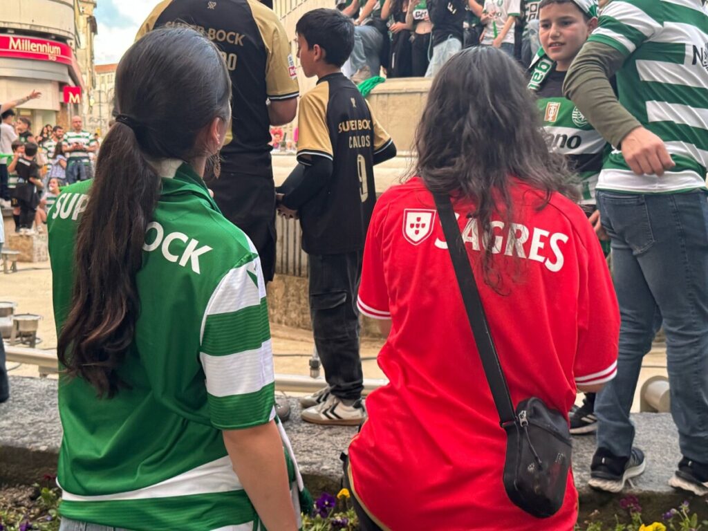  Sporting campeão: Maré verde inundou o Rossio em Viseu - Jornal do Centro