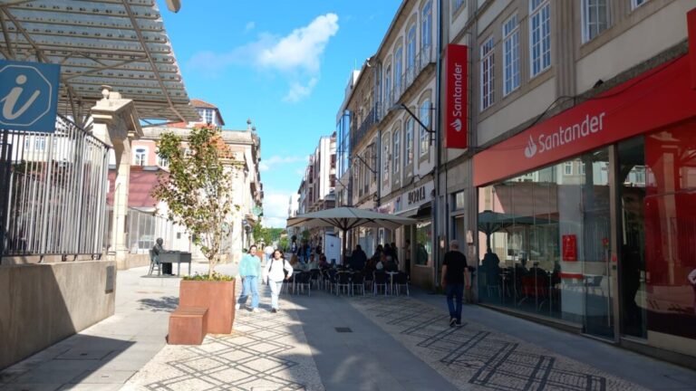 uma tarde em viseu cidade sol calor 5