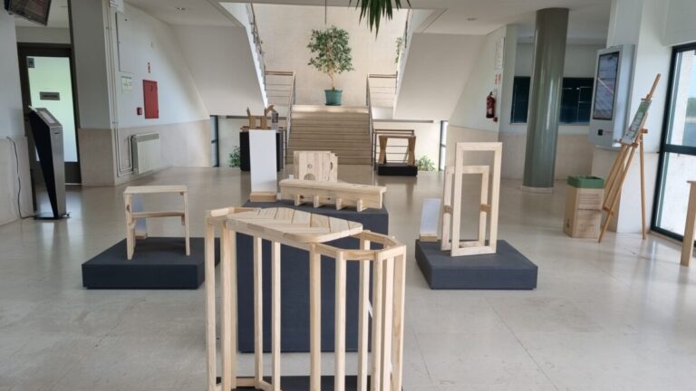 Upcycling exposição estgv