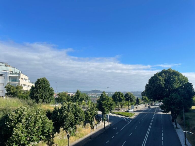 estrada da circunvalação viseu tempo sol nuvens 3
