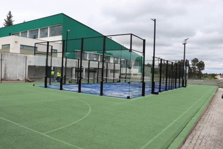 novo campo padel vila nova de paiva