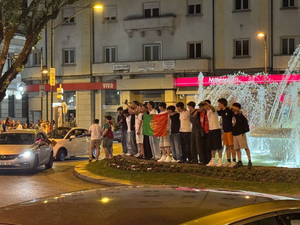  Festa em Viseu após Portugal conquistar Liga das Nações - Jornal do Centro