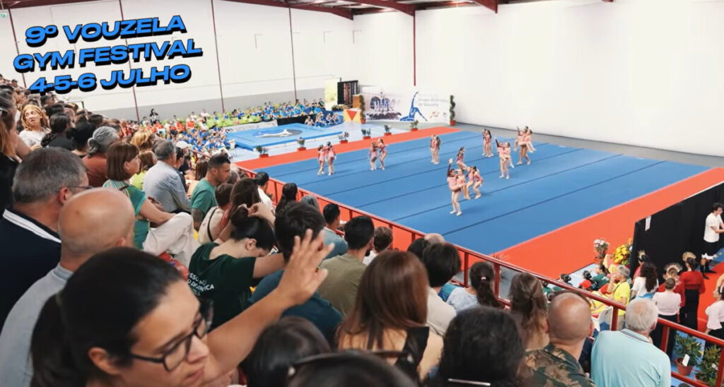  Todos os caminhos da ginástica vão dar a Vouzela. Mais de mil atletas no Gym Festival - Jornal do Centro