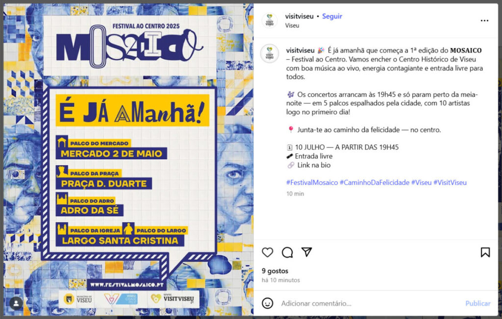  Viseu recebe primeira edição do Festival Mosaico a partir desta quinta-feira - Jornal do Centro