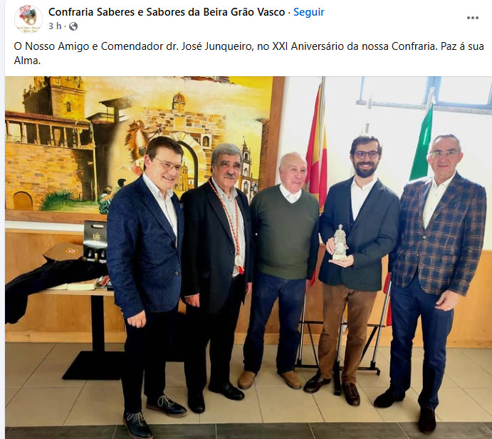 Figuras locais e políticas prestam homenagem a José Junqueiro - Jornal do Centro