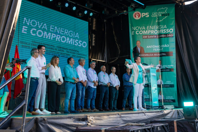 Catarina Costa e candidatos juntas