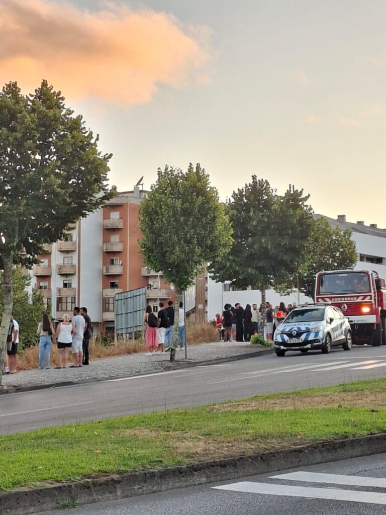  Incêndio em descampado junto ao Politécnico de Viseu já está em rescaldo (c/vídeo) - Jornal do Centro