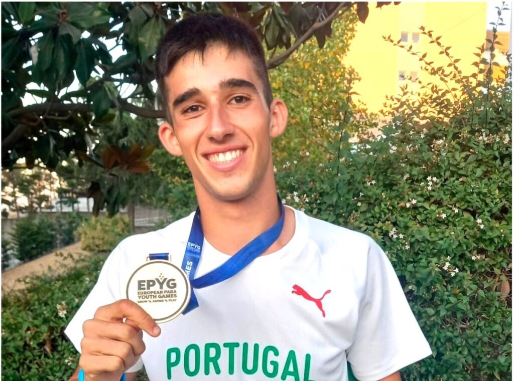  Atleta de Tabuaço conquista ouro nos Paralímpicos da Juventude - Jornal do Centro