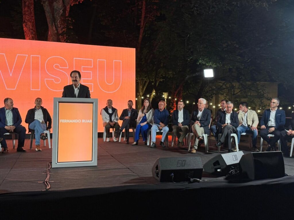  Autárquicas: Viseu teve “a sorte” de nunca ser governado pelo PS, disse Ruas na apresentação da recandidatura - Jornal do Centro