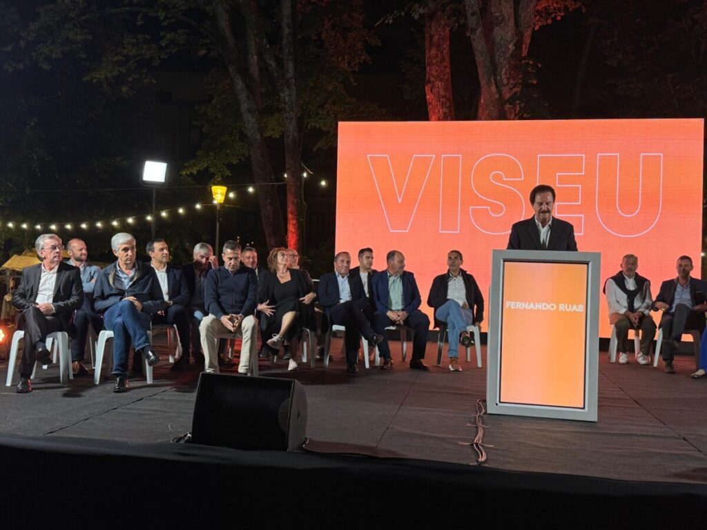  Autárquicas: Viseu teve “a sorte” de nunca ser governado pelo PS, disse Ruas na apresentação da recandidatura - Jornal do Centro