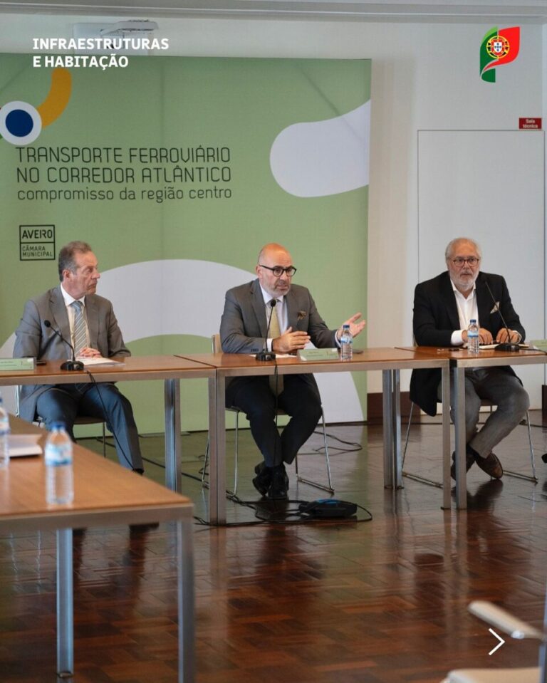 min istro pinto luz ferrovia aveiro salamanca viseu
