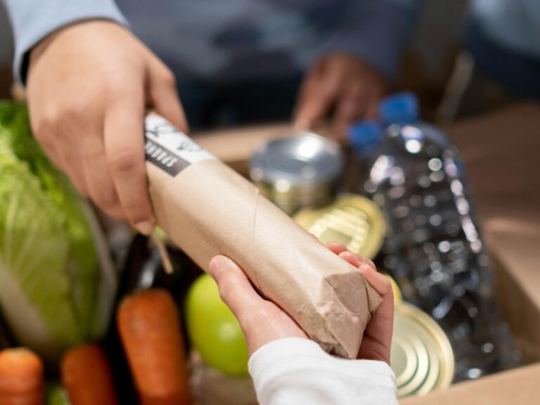 recolha bens alimentares