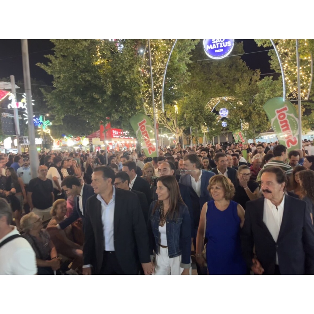  Viseu/Feira de São Mateus: Luzes ligadas, inauguração cumprida e o “encontro da portugalidade” já está de portas abertas - Jornal do Centro