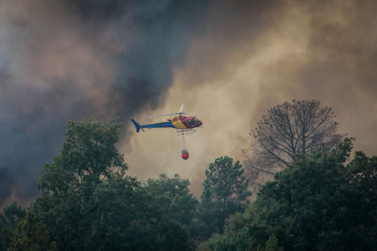 Forest Fire in Fornos de Algodres