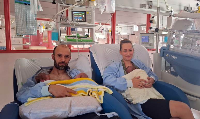  Primeiro parto de trigémeas no Hospital de Viseu em mais de uma década - Jornal do Centro