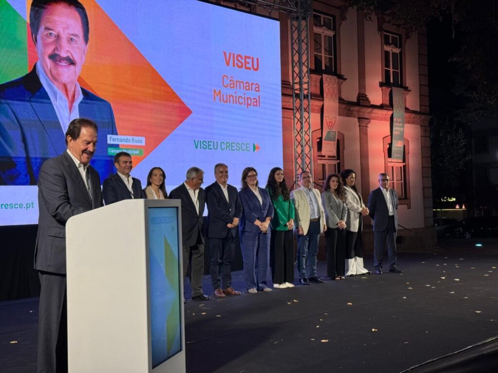  Autárquicas: Fernando Ruas (PSD) garante que está com energia na “voltagem certa” em Viseu - Jornal do Centro