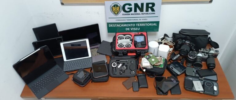 GNR Viseu - Apresensão
