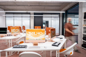 Trilho em Tondela