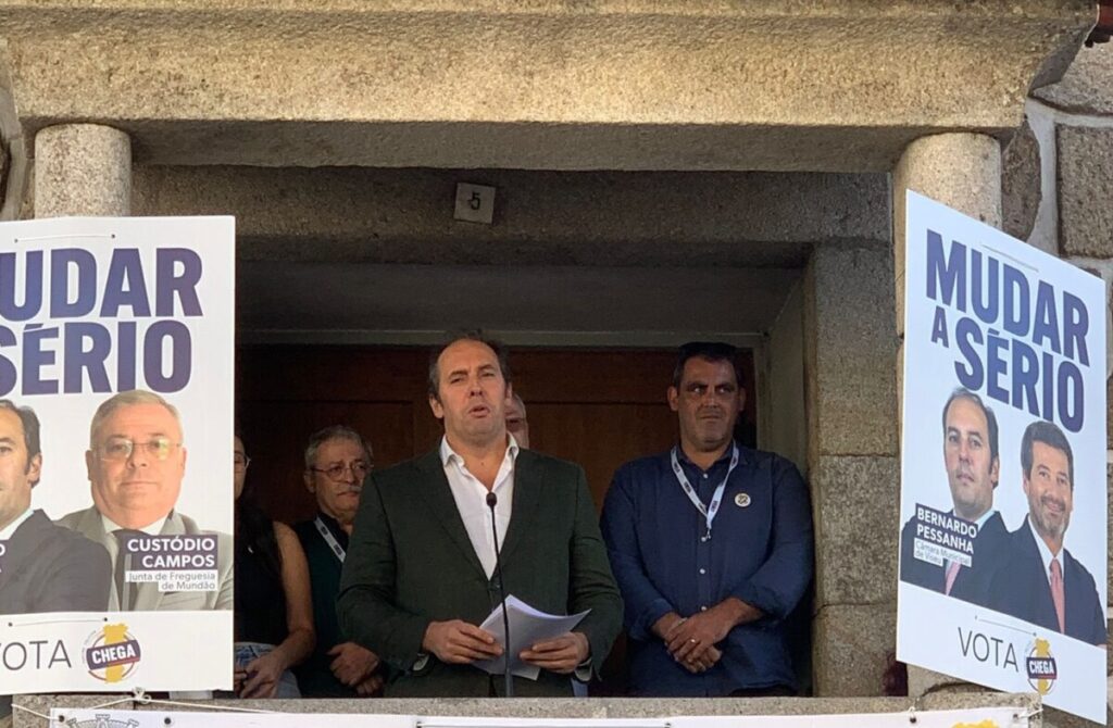  Autárquicas: Chega quer aumentar número de efetivos da polícia em Viseu - Jornal do Centro