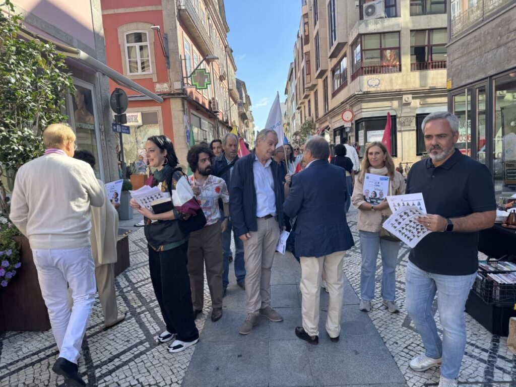  Autárquicas: CDU com arruada e pedidos de mais habitação pública para Viseu