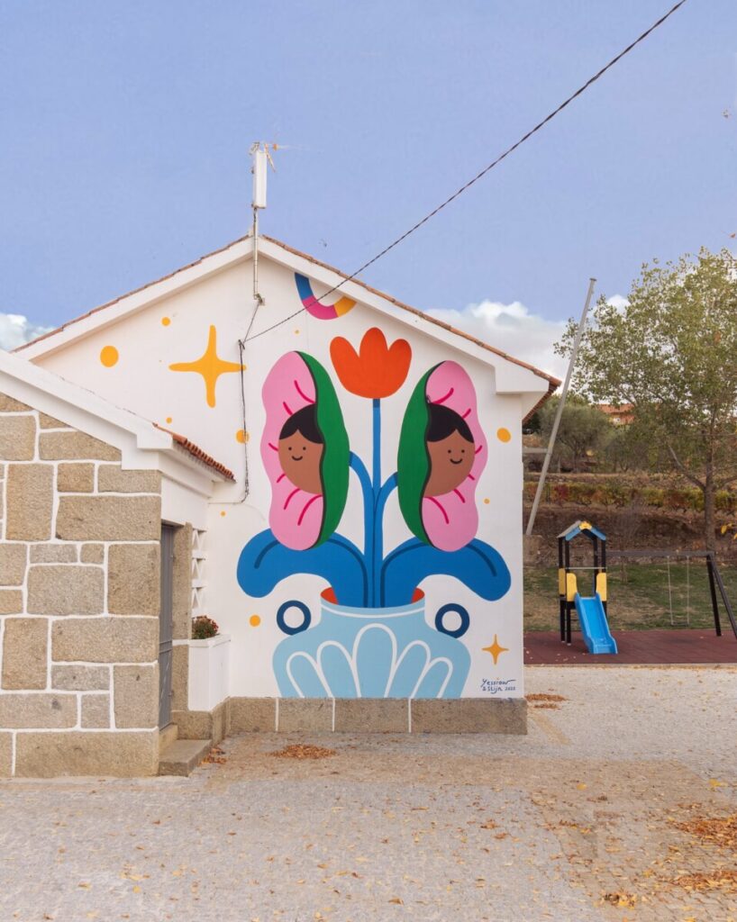 572212586_17944370739061761_1595167074215694116_n - Jornal do Centro Cinco murais do Douro Street Art Festival nomeados para Melhor Obra de Arte Urbana do Mundo