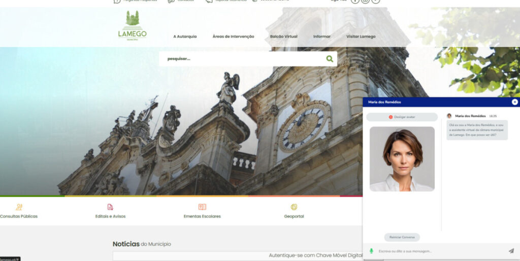  Município de Lamego “contrata” assistente virtual para reforçar proximidade com os cidadãos