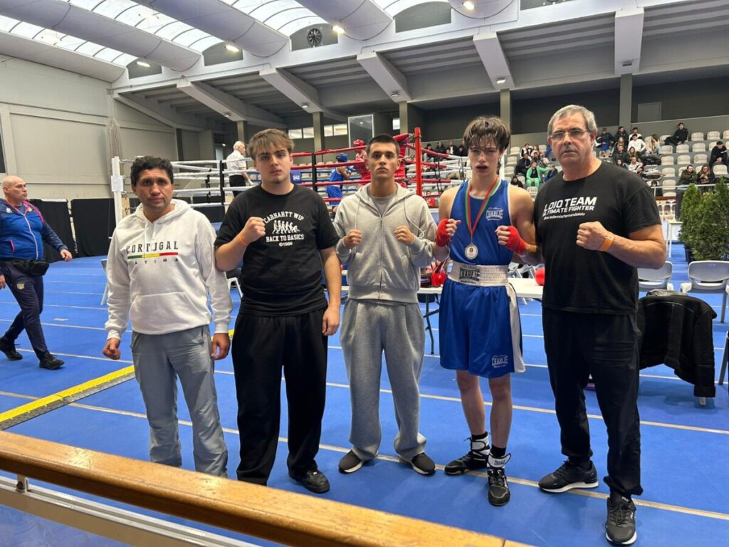  Bernardo Araújo sagra-se vice-campeão nacional de boxe olímpico na categoria Youth -80Kg