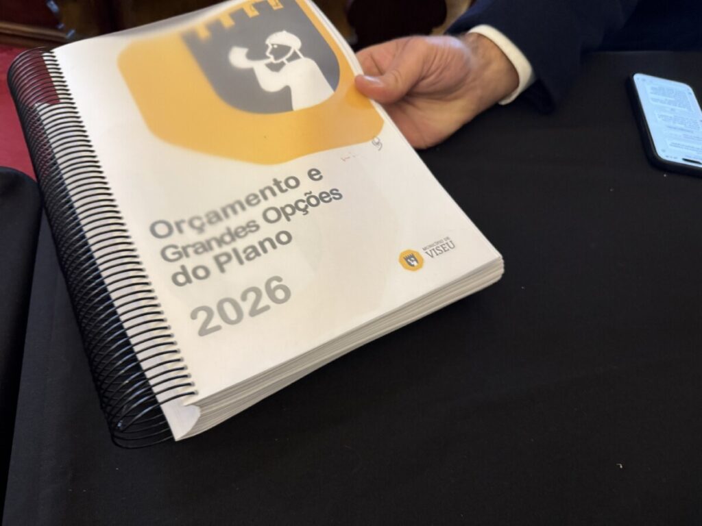  Câmara de Viseu apresenta orçamento de 153 milhões de euros para 2026
