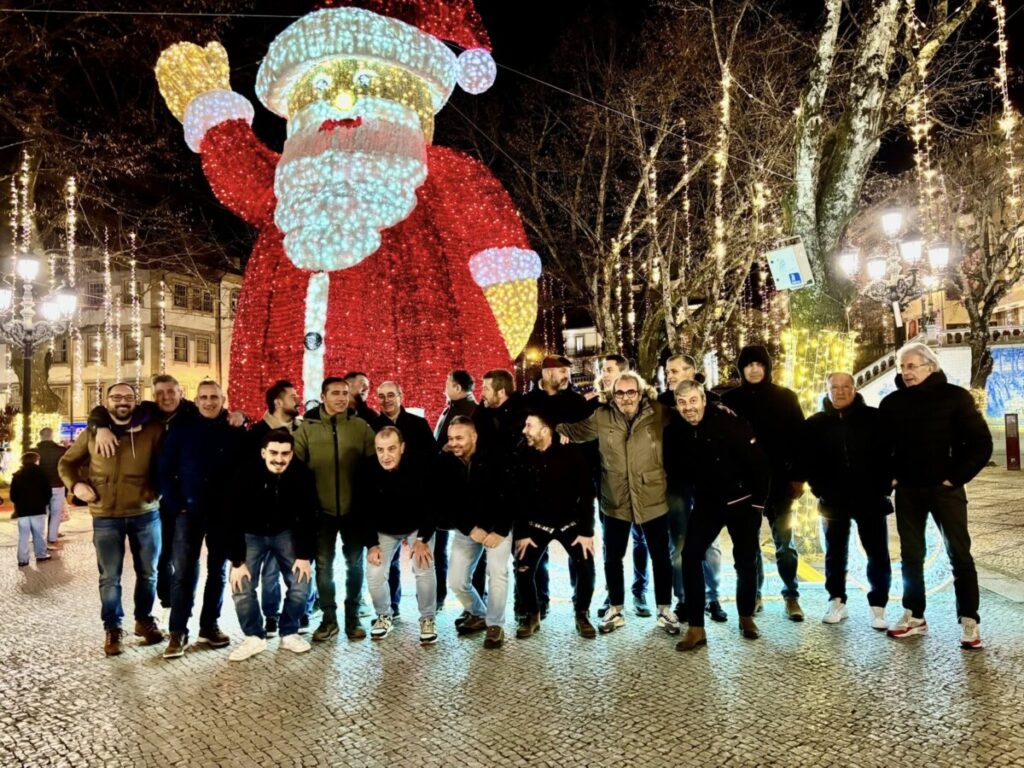  Veteranos do Viseu e Benfica ajudam Lar de Santo António e preparam novas iniciativas para 2026