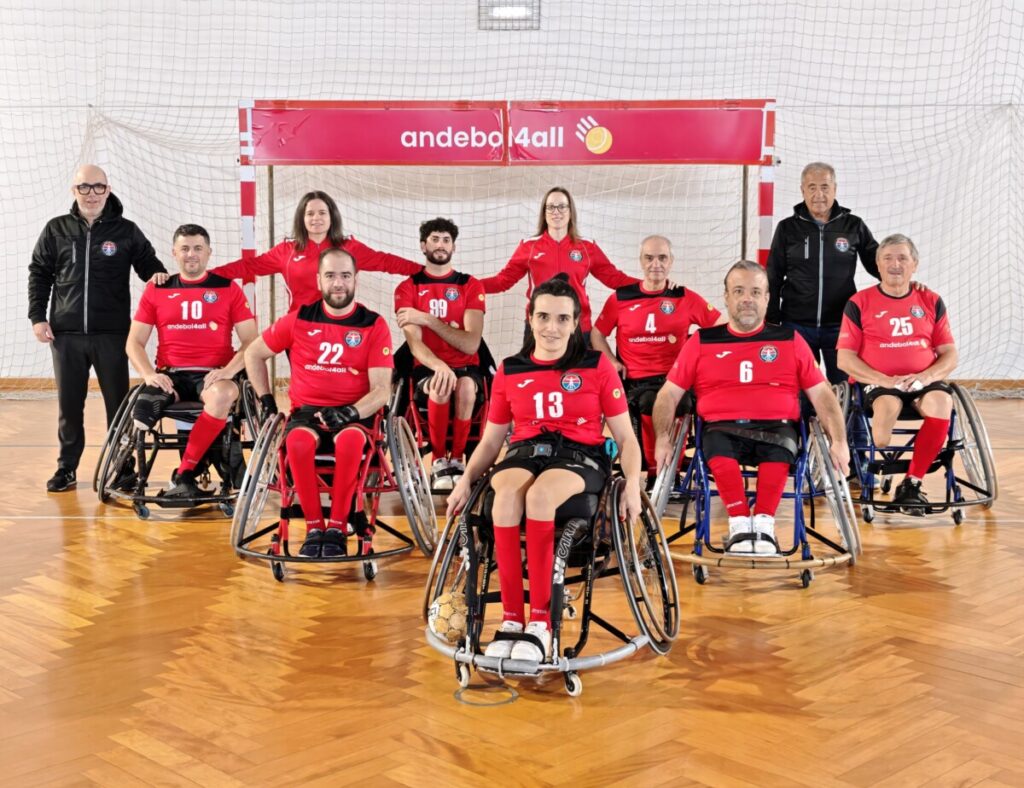  Equipa de andebol em cadeira de rodas da Invictus Viseu joga pela primeira vez em casa