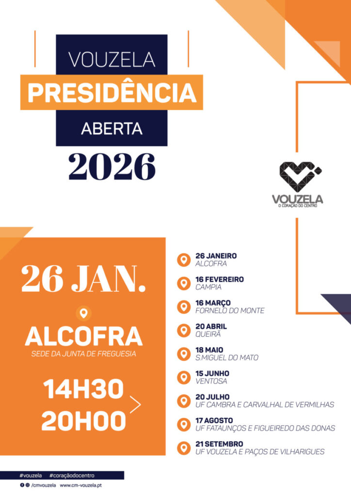  Vouzela implementa atendimentos mensais do executivo nas freguesias