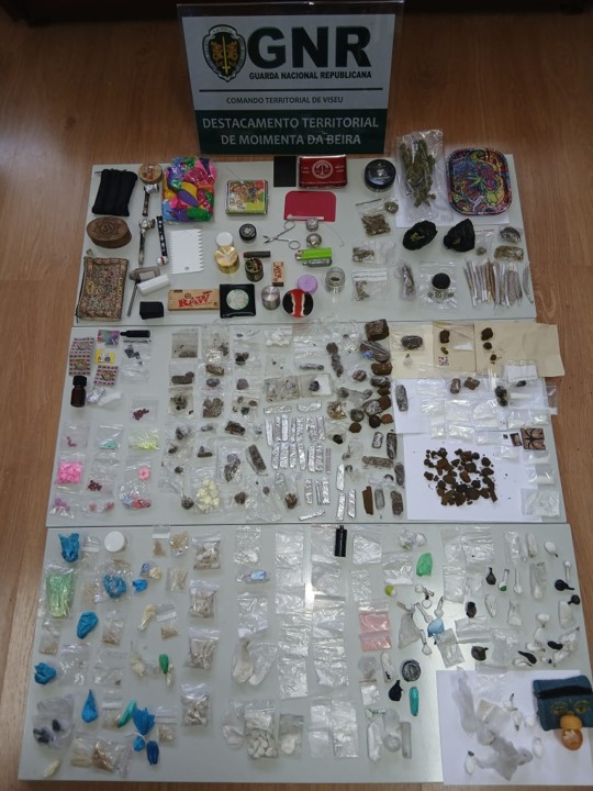  Cinco detidos por tráfico de droga em operação da GNR em Sernancelhe