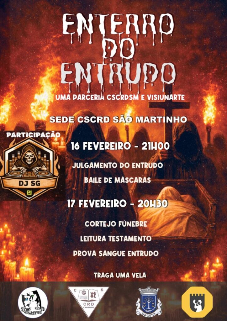  Viseu: São Martinho (Orgens) volta a realizar o Enterro do Entrudo