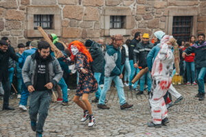 sacada entrudo Quintela de azurara Mangualde