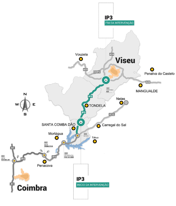 IMG_0084 - Jornal do Centro IP3 com novos condicionamentos entre Santa Comba Dão e Viseu