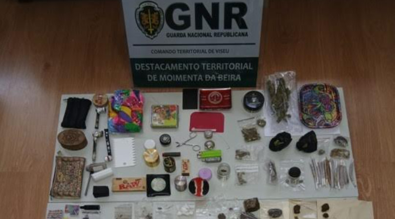  Cinco detidos por tráfico de droga em operação da GNR em Sernancelhe