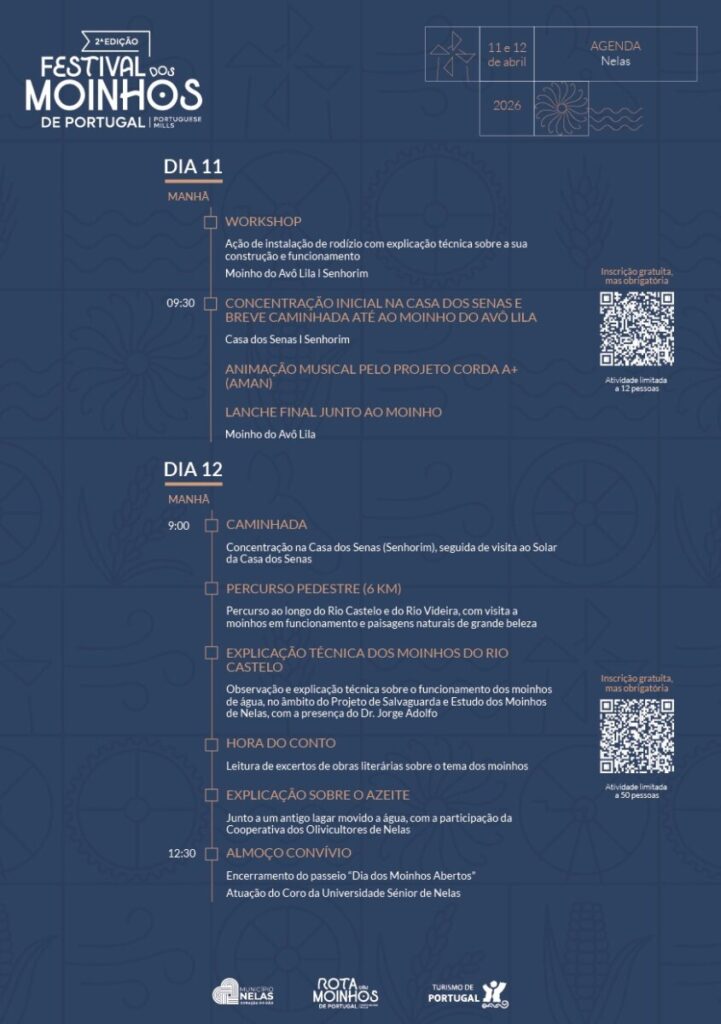  Nelas promove segunda edição do Festival dos Moinhos em abril