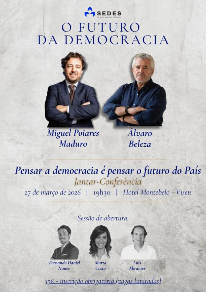  Debate sobre o futuro da democracia marcado para março em Viseu
