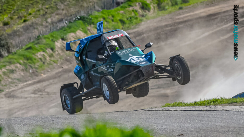  Terceiro lugar para Alexandre Borges na estreia no Kartcross espanhol
