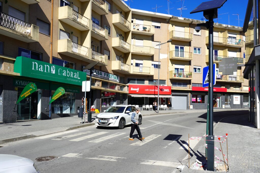  Lamego instala passadeiras inteligentes para reforçar segurança no centro histórico